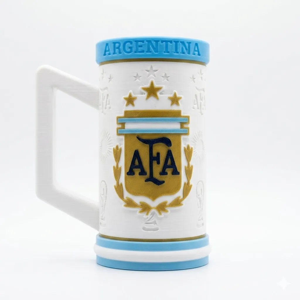 Jarro porta lata 473ml Argentina