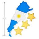 Tabla para picada Mapa Argentina